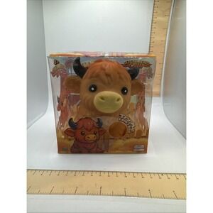 Highland Cow Squishy Toy Animal Stress Relief Sensory Viral Squishy Toy PPNC NEW